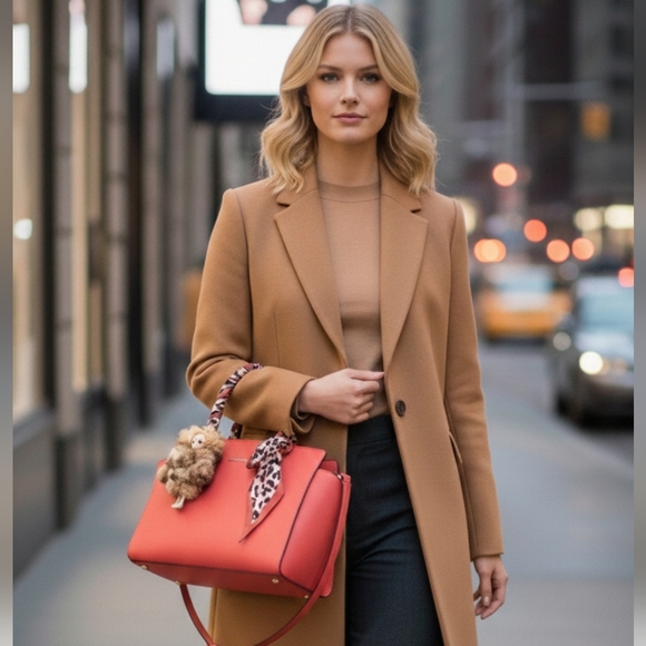 Michael Kors Handbags - Michael Michael Kors Red Satchel